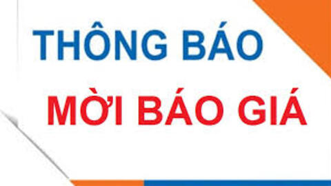 YÊU CẦU BÁO GIÁ GÓI VỆ SINH CÔNG NGHIỆP