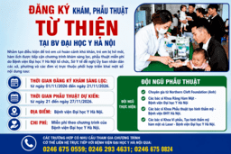 Đăng ký khám, phẫu thuật từ thiện cho trẻ em bị hở môi, hàm ếch tại bệnh viện Đại học Y Hà Nội